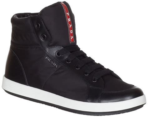 prada sneaker sale|high top prada sneakers.